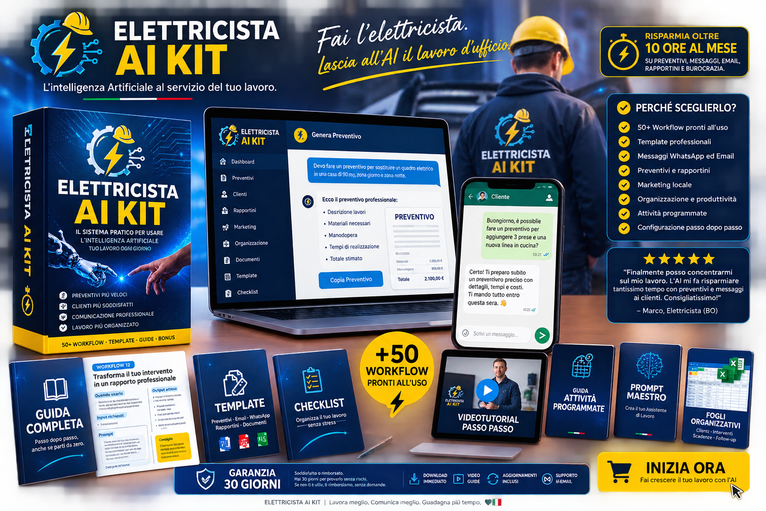 Elettricista AI Kit — Professional