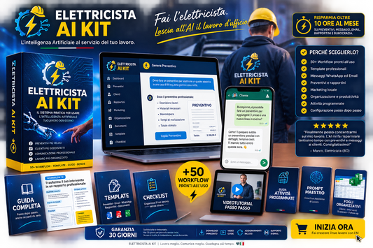 Elettricista AI Kit — Professional