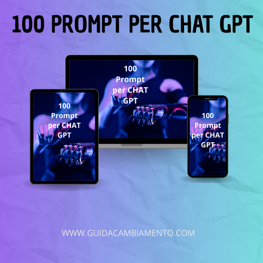 100 Prompt per Chat GPT